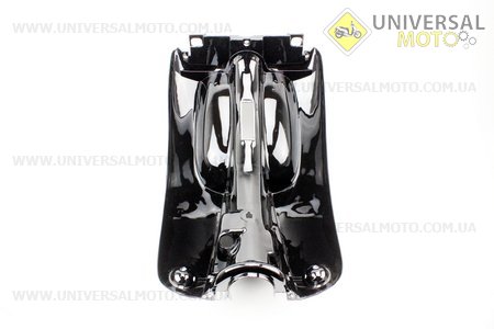 Yamaha VINO SA10J - 2т пластик - передній основний "деко", ЧОРНИЙ. Китай (Пластик на японський скутер / UM3292-V91)