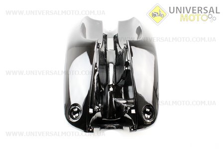 Yamaha VINO SA10J - 2т пластик - передній основний "деко", ЧОРНИЙ. Китай (Пластик на японський скутер / UM3292-V91)