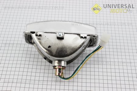 Honda DIO AF-18 фара передня в зборі. Taiwan (Пластик на японський скутер / UM3293-V91)