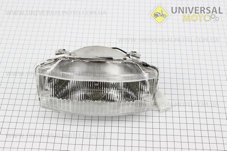 Honda DIO AF-18 фара передня в зборі. Taiwan (Пластик на японський скутер / UM3293-V91)