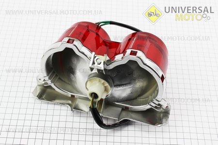 Yamaha BWS125 Ліхтар задній. Китай (Пластик на японський скутер / UM3294-V95)