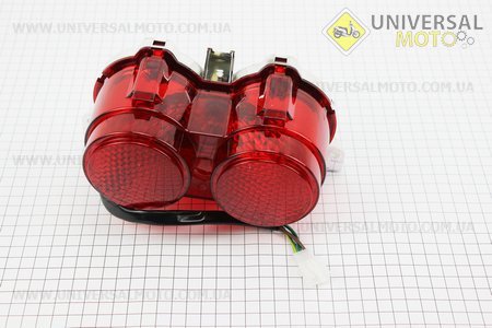 Yamaha BWS125 Ліхтар задній. Китай (Пластик на японський скутер / UM3294-V95)