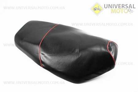 Yamaha BWS100 Сидіння (з червоною облямівкою). Китай (Пластик на японський скутер / UM3295-V51)