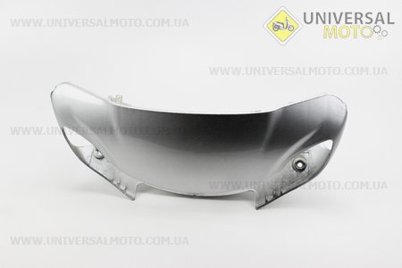 Yamaha JOG SA-16 пластик - керма передній "голова", СІРИЙ. Китай (Пластик на японський скутер / UM3295-V94)