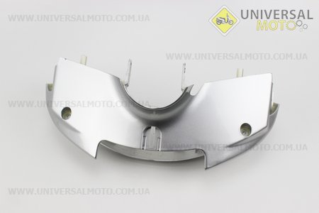 Yamaha JOG SA-36J / 39J пластик - керма передній "голова", СІРИЙ. Китай (Пластик на японський скутер / UM3295-V95)