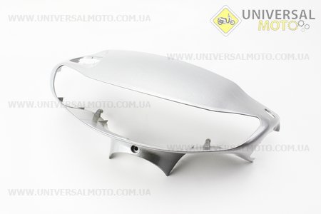 Honda DIO AF-35 пластик - керма передній "голова", СІРИЙ. Китай (Пластик на японський скутер / UM3296-V44)