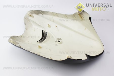 Yamaha JOG SA-36J / 39J пластик - передній верхній "дзьоб", ЧОРНИЙ. Китай (Пластик на японський скутер / UM3296-V48)