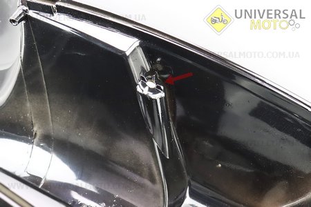 УЦІНКА Yamaha VINO SA10J - 2т пластик - передній основний "деко", ЧОРНИЙ (див. Фото). Китай (Пластик на японський скутер / UM3296-V75)