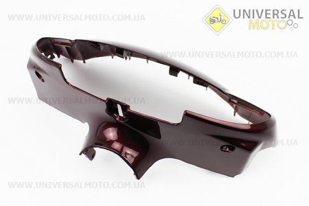 Yamaha JOG SA-36J / 39J пластик - керма передній "голова", Бордовий. Китай (Пластик на японський скутер / UM3296-V80)