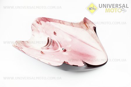 Yamaha JOG SA-36J / 39J пластик - передній верхній "дзьоб", бордовий. Китай (Пластик на японський скутер / UM3297-V24)