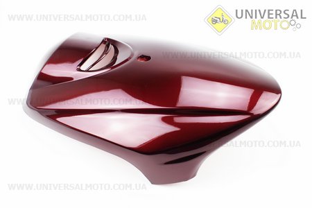 Yamaha JOG SA-36J / 39J пластик - передній верхній "дзьоб", бордовий. Китай (Пластик на японський скутер / UM3297-V24)
