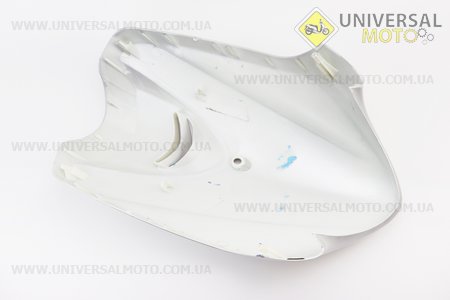 Yamaha JOG SA-36J / 39J пластик - передній верхній "дзьоб", СІРИЙ. Китай (Пластик на японський скутер / UM3297-V26)