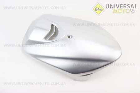 Yamaha JOG SA-36J / 39J пластик - передній верхній "дзьоб", СІРИЙ. Китай (Пластик на японський скутер / UM3297-V26)