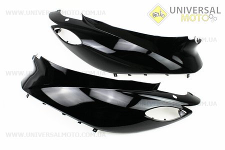 Yamaha JOG SA-36J / 39J пластик - комплект фарбовані 5 деталей, ЧОРНИЙ. Китай (Пластик на японський скутер / UM3297-V27)