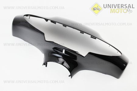 Yamaha JOG SA-04/12 пластик - керма передній "голова", ЧОРНИЙ. Китай (Пластик на японський скутер / UM3297-V56)