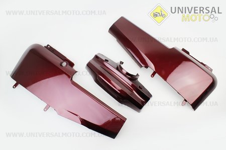 Yamaha GEAR OLD пластик - фарбований комплект 5 деталей, ЧЕРВОНИЙ. Китай (Пластик на японський скутер / UM3297-V57)