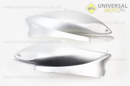 Yamaha JOG SA-36J / 39J пластик - комплект фарбовані 5 деталей, сірий. Китай (Пластик на японський скутер / UM3297-V81)