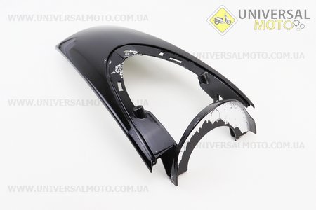 УЦІНКА Yamaha VINO SA10J - 2т пластик - накладка пластика переднього основного "деко", чорний (дефект фарбування). Китай (Пластик на японський скутер / UM3297-V94)