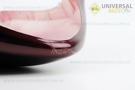 УЦІНКА Yamaha JOG SA-36J / 39J пластик - передній верхній "дзьоб", бордовий (див. Фото). Китай (Пластик на японський скутер / UM3298-V34)