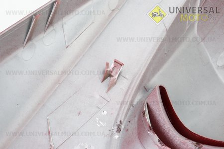 УЦІНКА Yamaha JOG SA-36J/39J пластик - комплект фарбовані 5 деталей, БОРДОВИЙ (див. фото). Китай (Пластик на японський скутер / UM3298-V43)