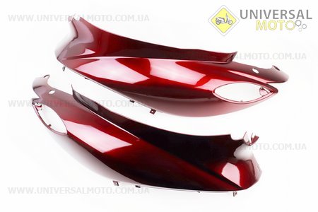 УЦІНКА Yamaha JOG SA-36J/39J пластик - комплект фарбовані 5 деталей, БОРДОВИЙ (див. фото). Китай (Пластик на японський скутер / UM3298-V43)