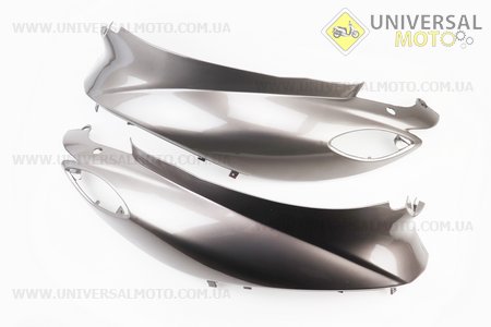 УЦІНКА Yamaha JOG SA-36J/39J пластик - комплект фарбовані 5 деталей, ТЕМНО-СІРИЙ (див. фото). Китай (Пластик на японський скутер / UM3298-V44)