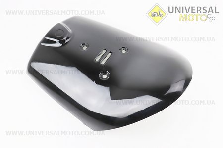 Yamaha JOG APRIO пластик - передній верхній "дзьоб", ЧОРНИЙ. Китай (Пластик на японський скутер / UM3298-V75)