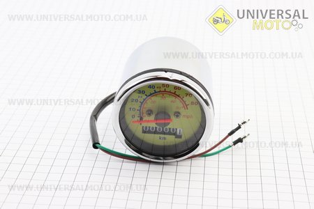 УЦІНКА Yamaha VINO SA10J - 2т Спідометр у зборі 80 км/год (незначна вм'ятина, див. фото). Китай (Пластик на японський скутер / UM3298-V77)