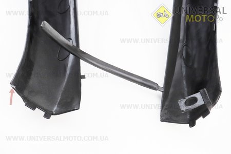 УЦІНКА Yamaha JOG NEXT ZONE пластик - передній основний (підклювник) (відламане кріплення, див. фото). Taiwan (Пластик на японський скутер / UM3298-V78)