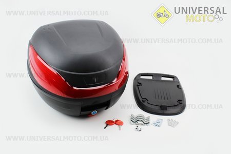 Кофр LUX МАТовый черный отстегивающийся HF-866 430*410*315мм