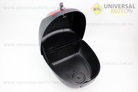 Кофр середній (пластмасовий) 395*395*300мм, кріплення болт-баранчик, чорний матовий HF-880. FXW (Кофри / UM3300-V05)