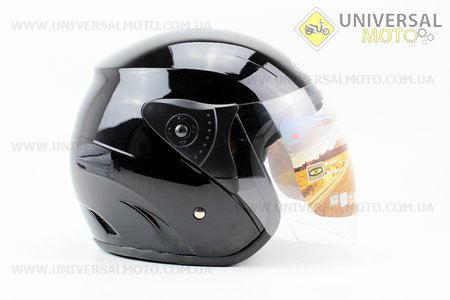 Шлем открытый HF-200 M- Черный . FXW (Шлем / UM3300-V19)