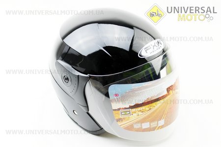 Шлем открытый HF-200 S- Черный . FXW (Шлем / UM3300-V22)