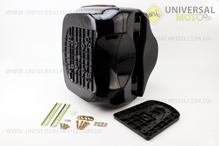 Кофр "мерседес" с стоп-сигналом Черный 360*400*300мм