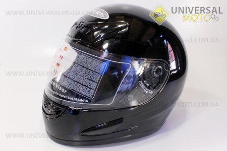 Шлем закрытый B38 L- ЧЕРНЫЙ