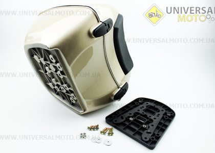 Кофр стандарт 380*410*300мм  СЕРЕБРИСТЫЙ (в разобранном виде)