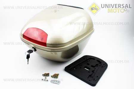 Кофр стандарт 380*410*300мм  СЕРЕБРИСТЫЙ (в разобранном виде)