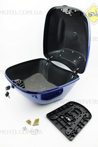 Кофр стандарт 380*410*300мм темно - СИНИЙ