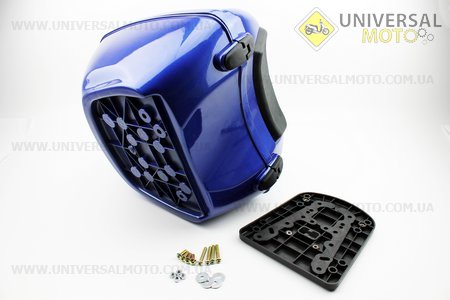 Кофр стандарт 380*410*300мм темно - СИНИЙ