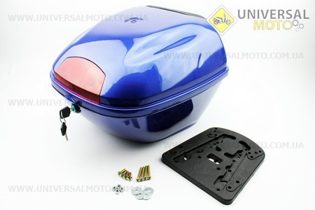 Кофр стандарт 380*410*300мм темно - СИНИЙ