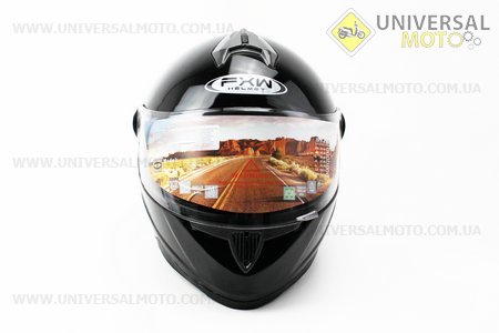 Шлем закрытый HF-122 XL- Черный . FXW (Шлем / UM3302-V01)