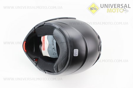 Шлем закрытый с откидным подбородком+очки BLD-157 - S ЧЕРНЫЙ матовый