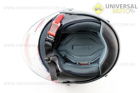 Шлем открытый OF560 Rocket II Solid XS - ЧЕРНЫЙ глянцевый