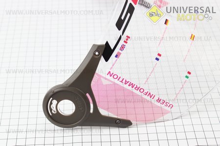 Стекло для шлема LS2 OF577 прозрачное (стандарт). LS2 (Шлем / UM3303-V04)