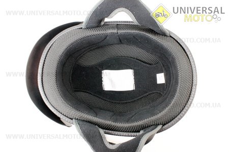 Шлем "кепка" NT-200 (XTS) КОЖА Stripe XL - ЧЕРНЫЙ/оранжевый