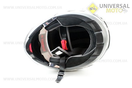 Шлем закрытый с откидным подбородком SUMMIT II Graphic XXL - ЧЕРНЫЙ/серый