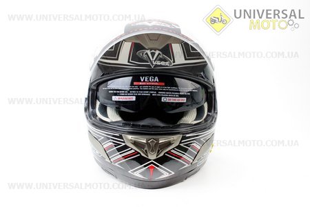 Шлем закрытый + откидные очки HD188 Echelon + Bluetooth L - Graphic