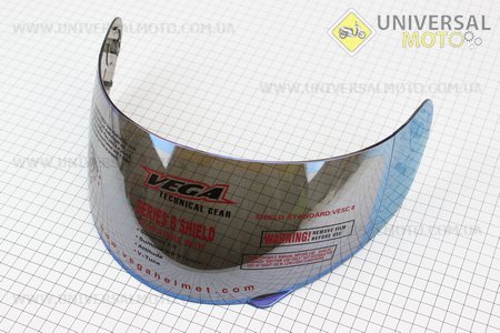 Стекло для шлема VEGA HD188 зеркальное (син.)