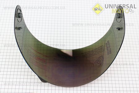 Стекло для шлема VEGA HD188 зеркальное (красн.)