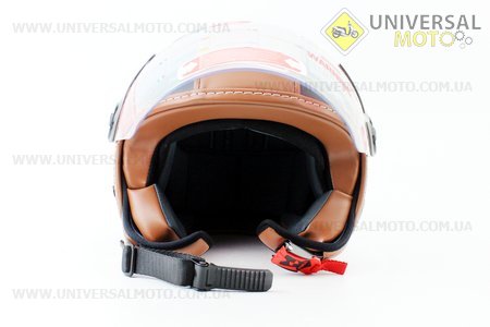 Шлем открытый OF560 Beetle XS - ЧЕРНЫЙ матовый